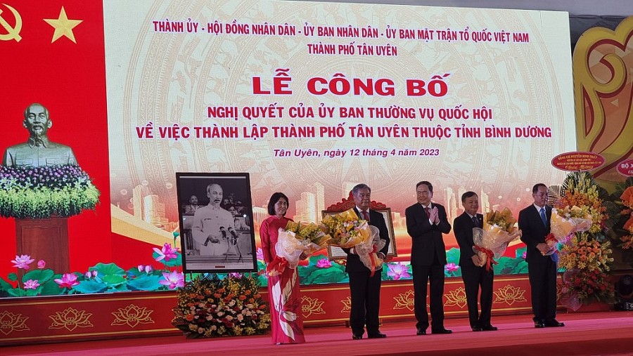 Lễ công bố thành lập thành phố Tân Uyên, Thành phố thứ 4 của Bình Dương